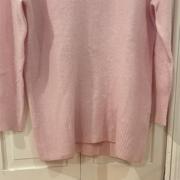 Pure Pink Women's Cashmere Sweater - Picture 4 of 13